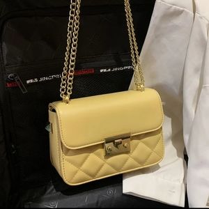Fashion mini diamond embroidery chain shoulder bag